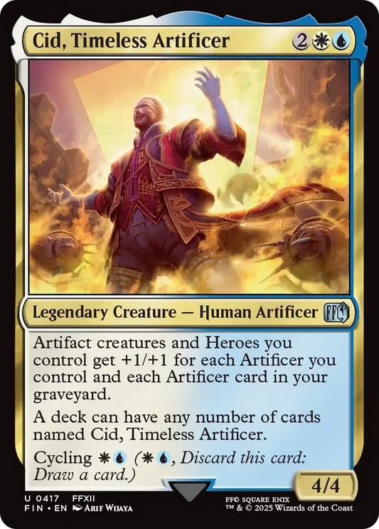 Cid, Timeless Artificer (417) Foil - FINAL FANTASY