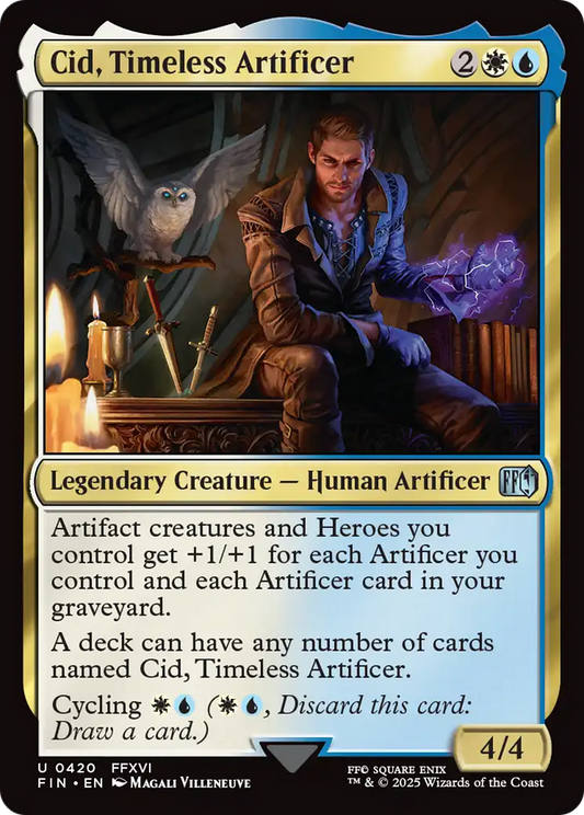 Cid, Timeless Artificer (420) Foil - FINAL FANTASY
