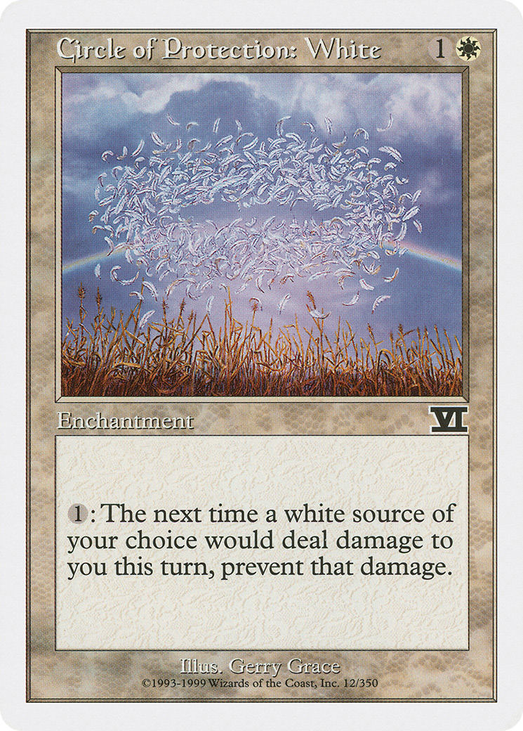 Circle of Protection: White (012) - Classic Sixth Edition