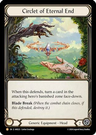 Circlet of Eternal End (IAR223) Rainbow Foil - Usurp the Shadow Throne