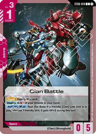 Clan Battle (ST06-014) - Starter Deck 06: Clan Unity