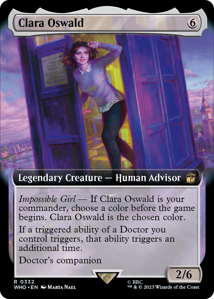Clara Oswald (Extended Art) (332) - Doctor Who