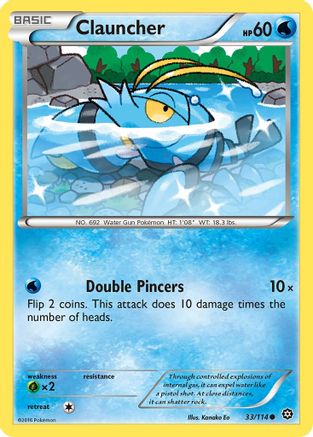 Clauncher (33) Reverse Holofoil - Steam Siege