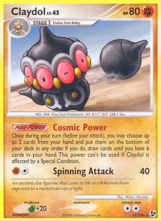 Claydol (15) Reverse Holofoil - Great Encounters