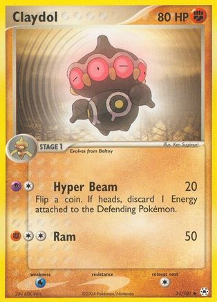 Claydol (31) Reverse Holofoil - Hidden Legends