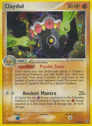 Claydol (5) Holofoil - Deoxys