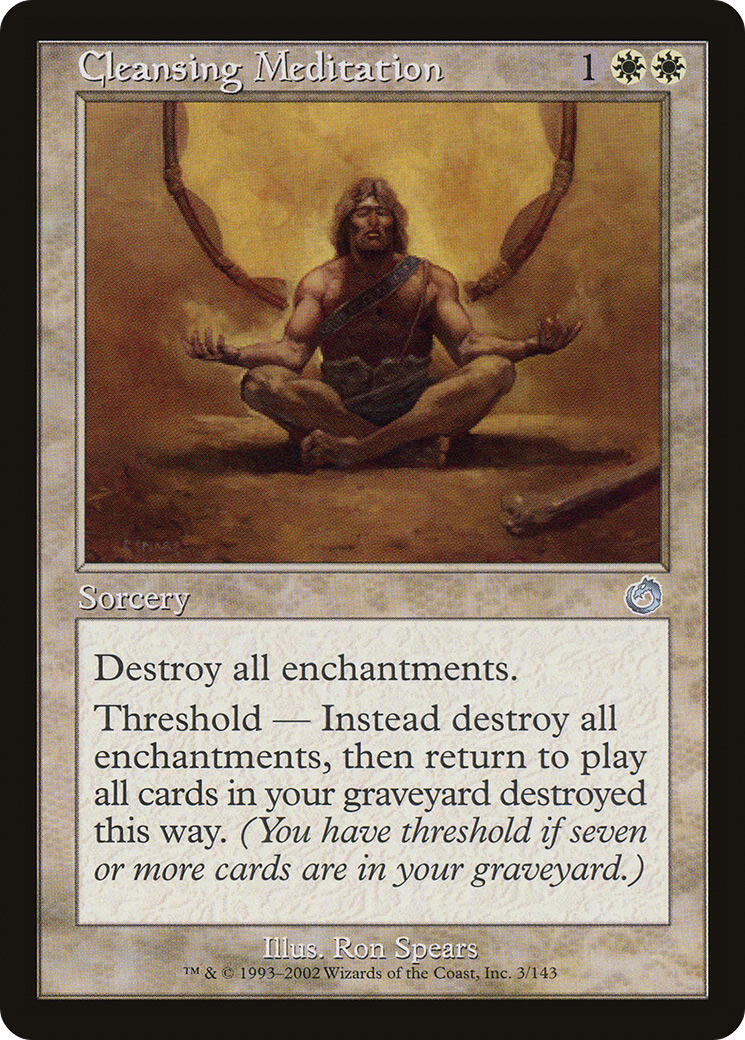 Cleansing Meditation (003) Foil - Torment