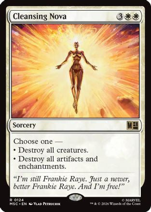 Cleansing Nova (124) - Commander: Marvel Super Heroes