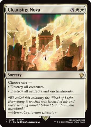 Cleansing Nova (235) Surge Foil - Commander: FINAL FANTASY