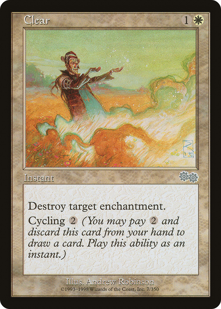 Clear (007) - Urza's Saga