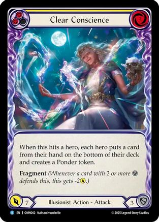 Clear Conscience (Yellow) (OMN042) - Omens of the Third Age