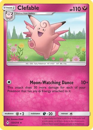 Clefable (133) - Unbroken Bonds
