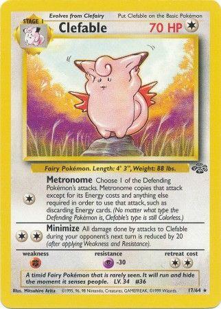 Clefable (17) (Unlimited) - Jungle