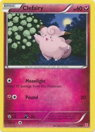 Clefairy (13) - Trainer Kit: Bisharp & Wigglytuff