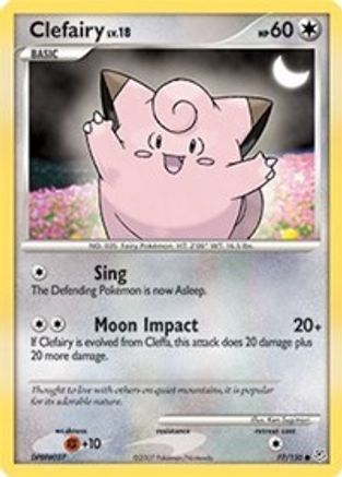 Clefairy (77) Reverse Holofoil - Diamond & Pearl