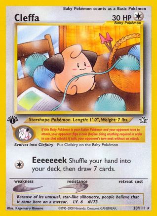 Cleffa (20) (1st Edition) - Neo Genesis