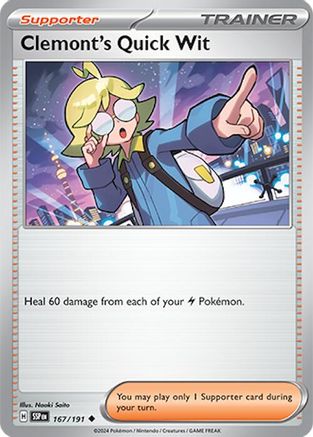 Clemont's Quick Wit (167) - Surging Sparks