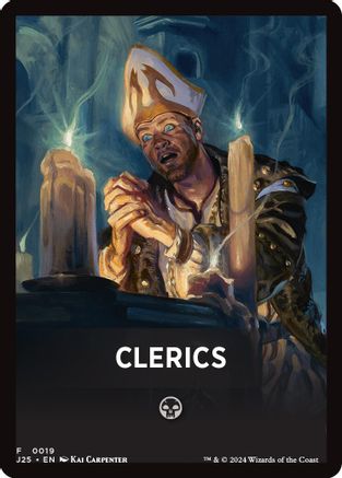 Clerics (Front Card) (019) - Foundations Jumpstart