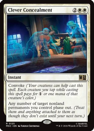 Clever Concealment (125) - Commander: Marvel Super Heroes