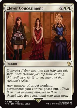 Clever Concealment (236) Surge Foil - Commander: FINAL FANTASY