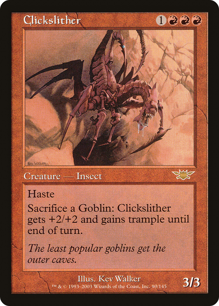 Clickslither (090) Foil - Legions