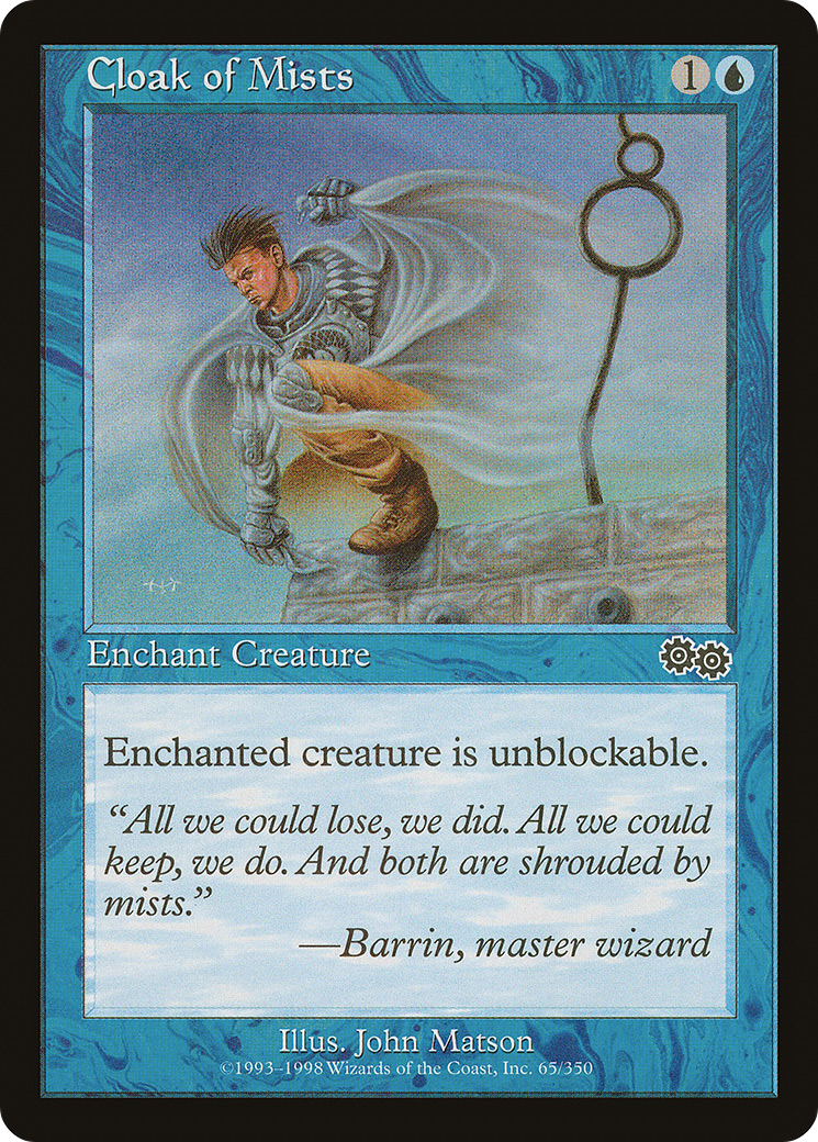Cloak of Mists (065) - Urza's Saga