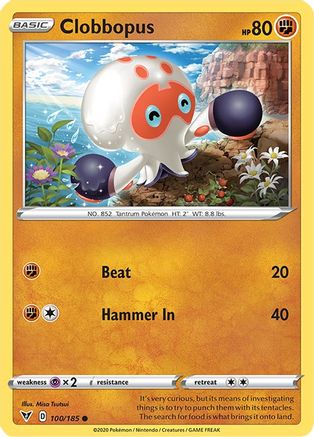 Clobbopus (100) Reverse Holofoil - Vivid Voltage