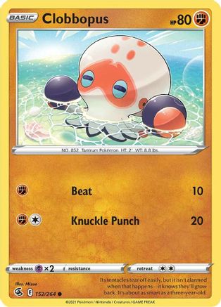 Clobbopus (152) - Fusion Strike