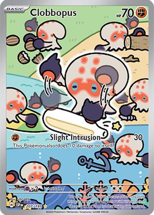 Clobbopus (207) Holofoil - Surging Sparks