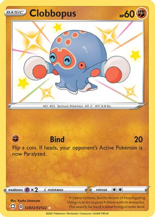 Clobbopus (SV072) (Shiny Vault) Holofoil - Shining Fates