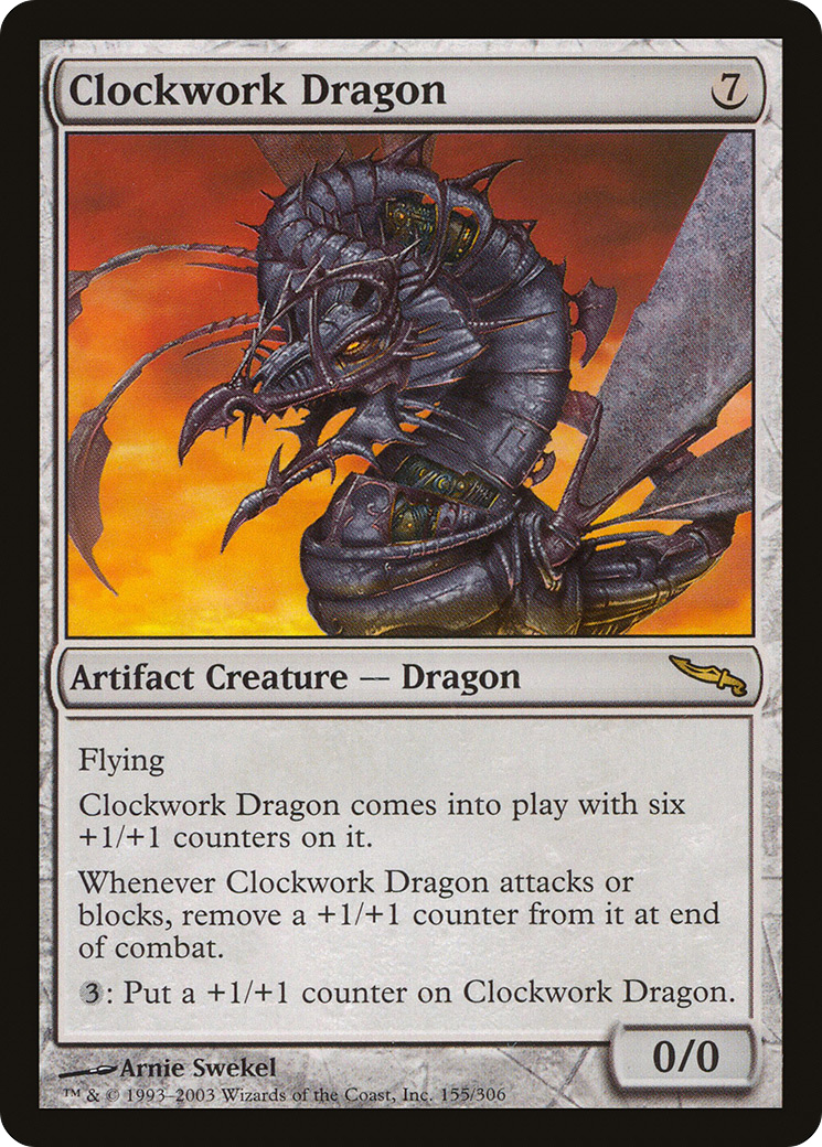 Clockwork Dragon (155) Foil - Mirrodin