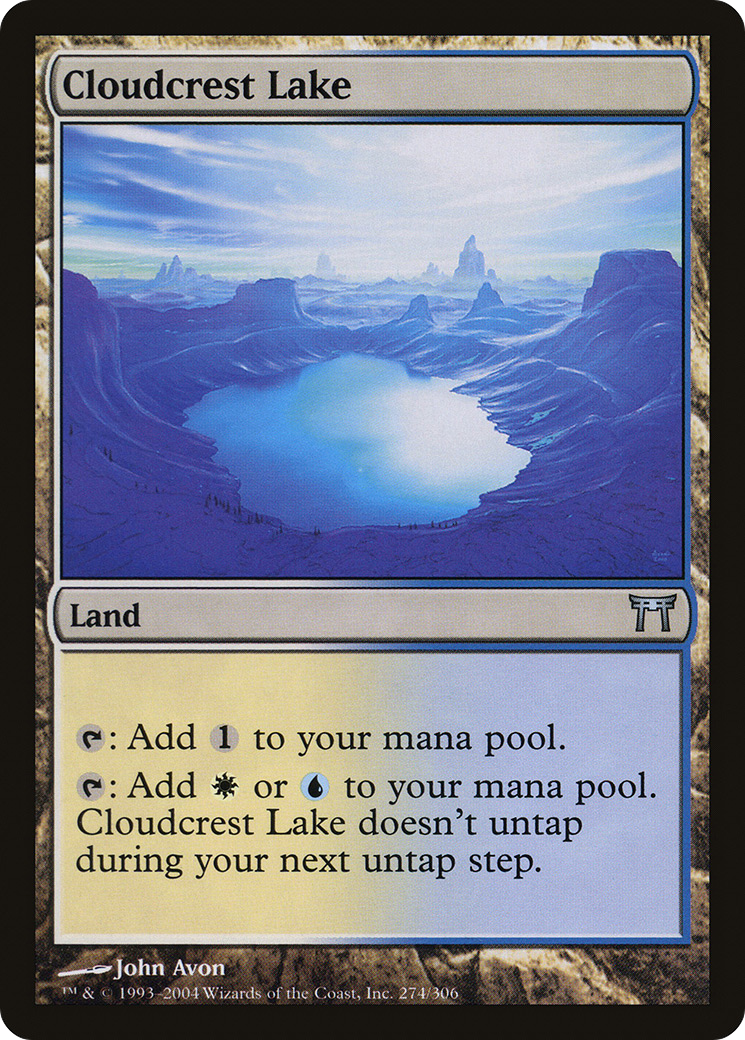 Cloudcrest Lake (274) - Champions of Kamigawa