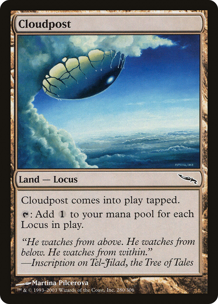 Cloudpost (280) Foil - Mirrodin