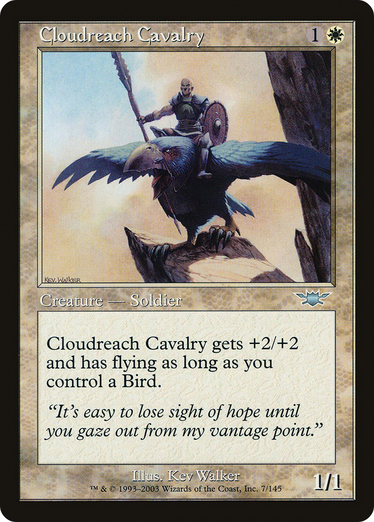 Cloudreach Cavalry (007) Foil - Legions