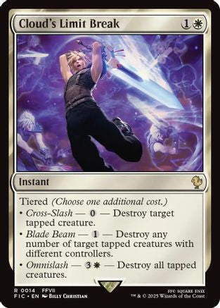 Cloud's Limit Break (014) Surge Foil - Commander: FINAL FANTASY