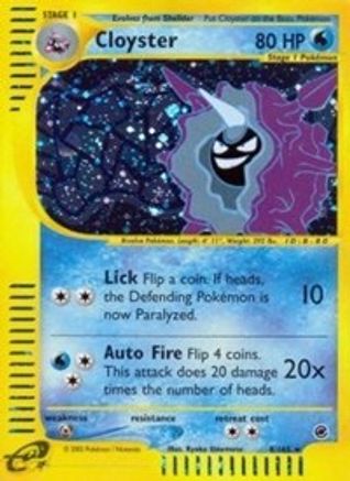 Cloyster (8) Holofoil - Expedition
