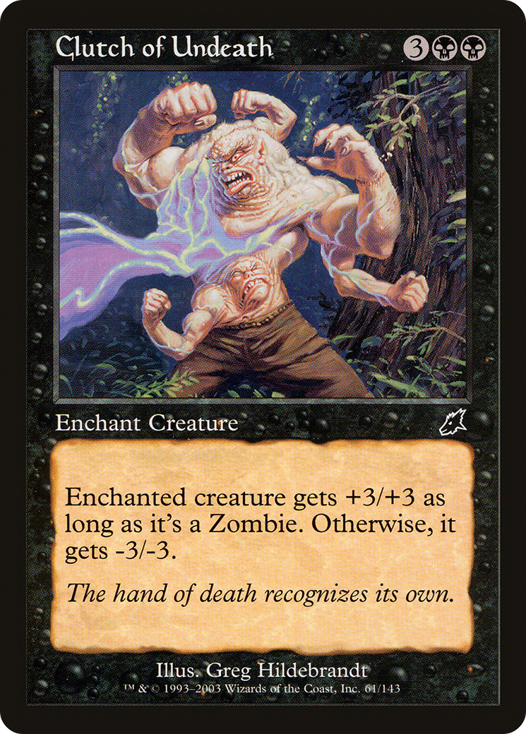 Clutch of Undeath (061) Foil - Scourge