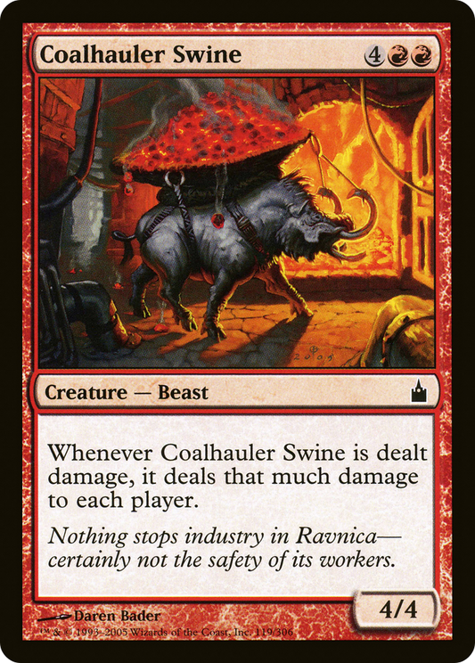Coalhauler Swine (119) - Ravnica: City of Guilds