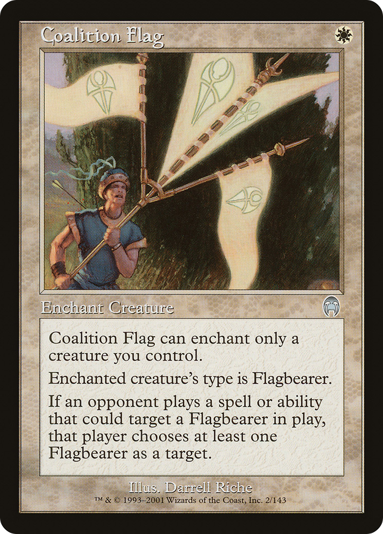Coalition Flag (002) Foil - Apocalypse
