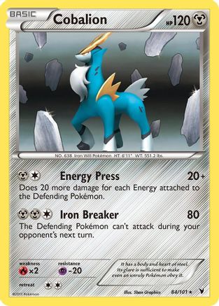 Cobalion (84) Holofoil - Noble Victories