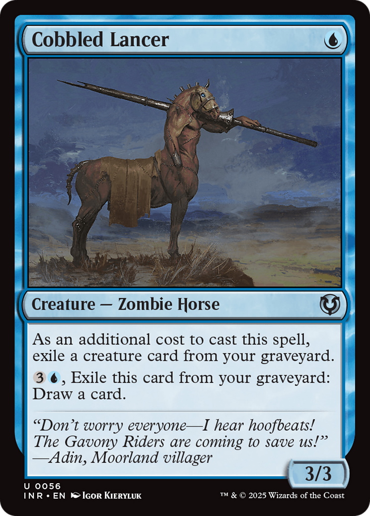 Cobbled Lancer (056) Foil - Innistrad Remastered