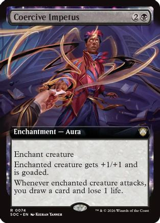Coercive Impetus (Extended Art) (074) - Commander: Secrets of Strixhaven