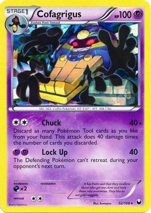 Cofagrigus (Cracked Ice Holo) (Deck Exclusives) (52) Holofoil - Dark Explorers