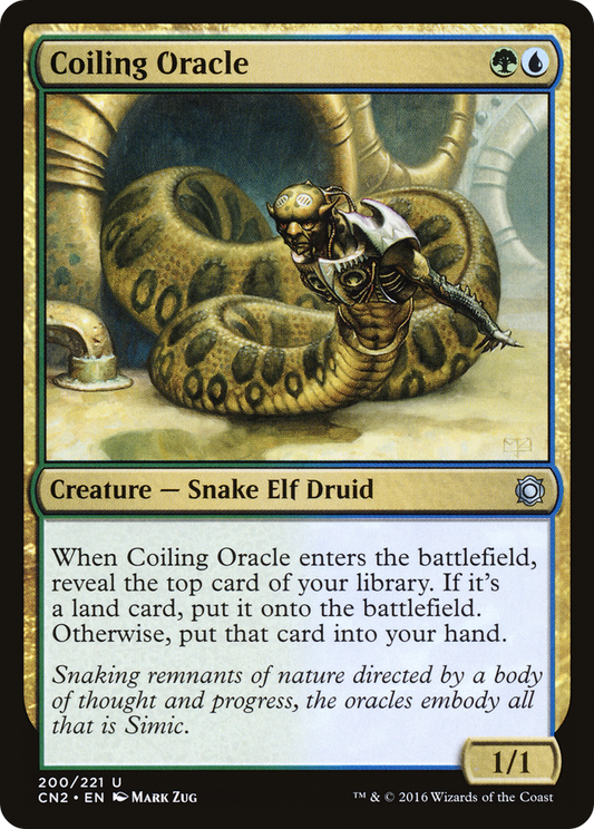 Coiling Oracle (200) - Conspiracy: Take the Crown