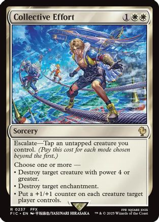 Collective Effort (237) Surge Foil - Commander: FINAL FANTASY