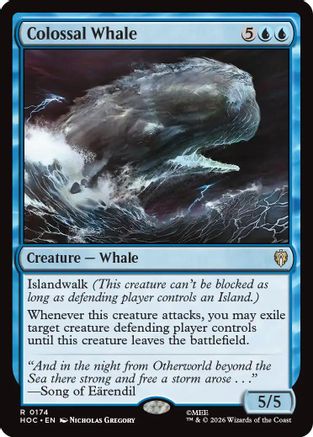 Colossal Whale (174) - The Hobbit: Eternal-Legal