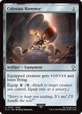 Colossus Hammer (338) Surge Foil - Commander: FINAL FANTASY