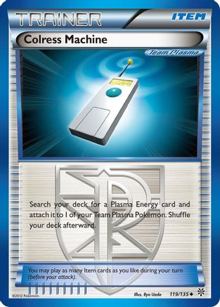 Colress Machine (Team Plasma) (119) - Plasma Storm