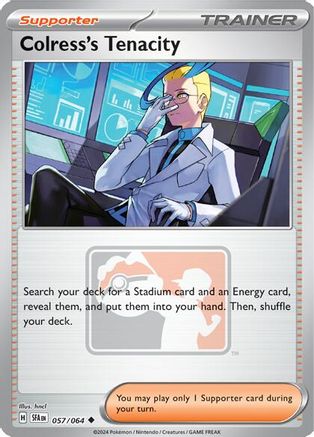 Colress's Tenacity (57) Reverse Holofoil - Shrouded Fable