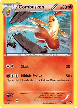 Combusken (13) - Furious Fists